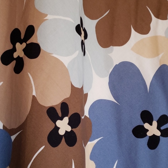 POP Floral Print Spring Summer Skirt Preppy BOHO - Picture 2 of 8